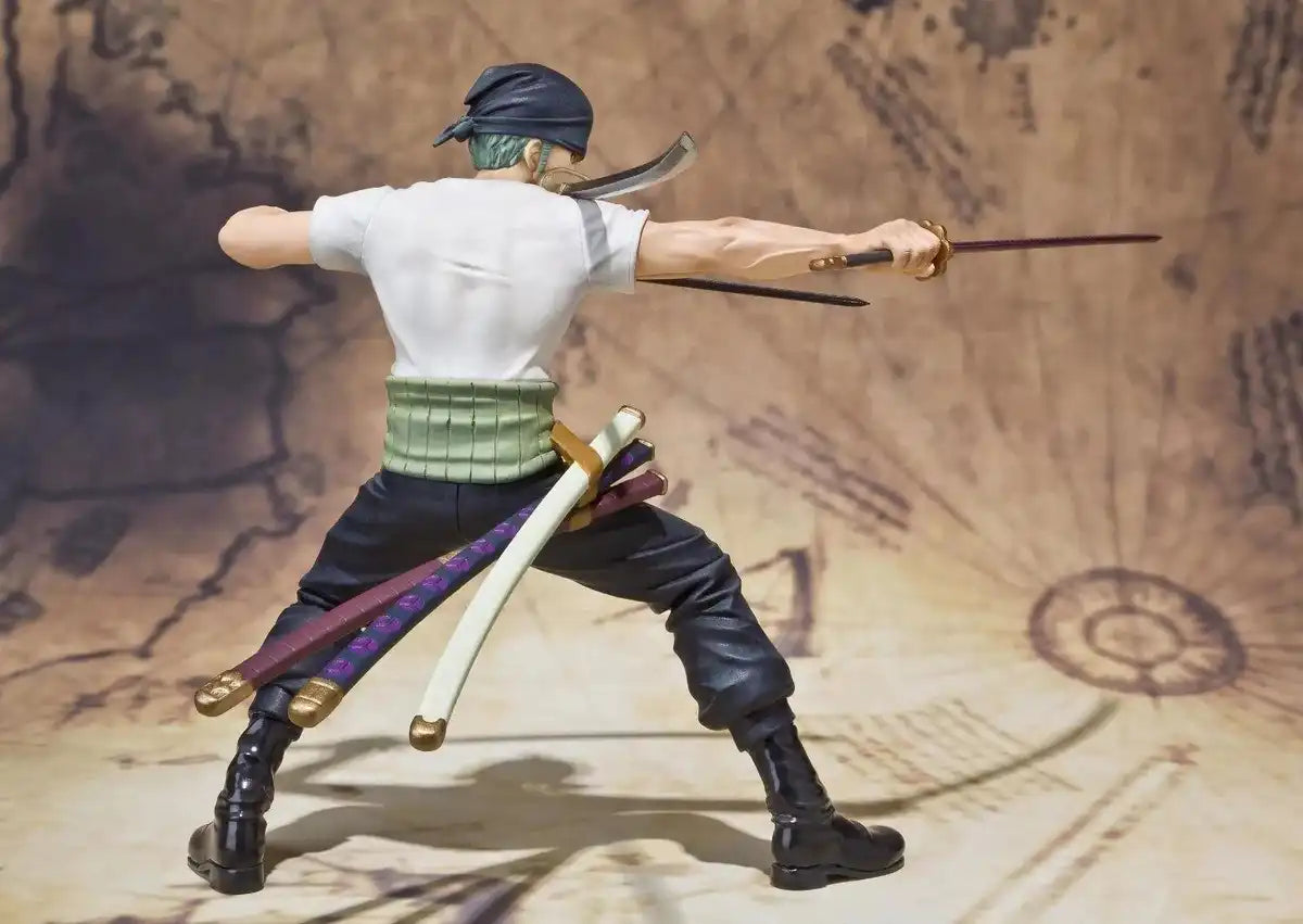 Figuarts Zero One Piece Roronoa Zoro Battle Ver Pvc Figure Bandai