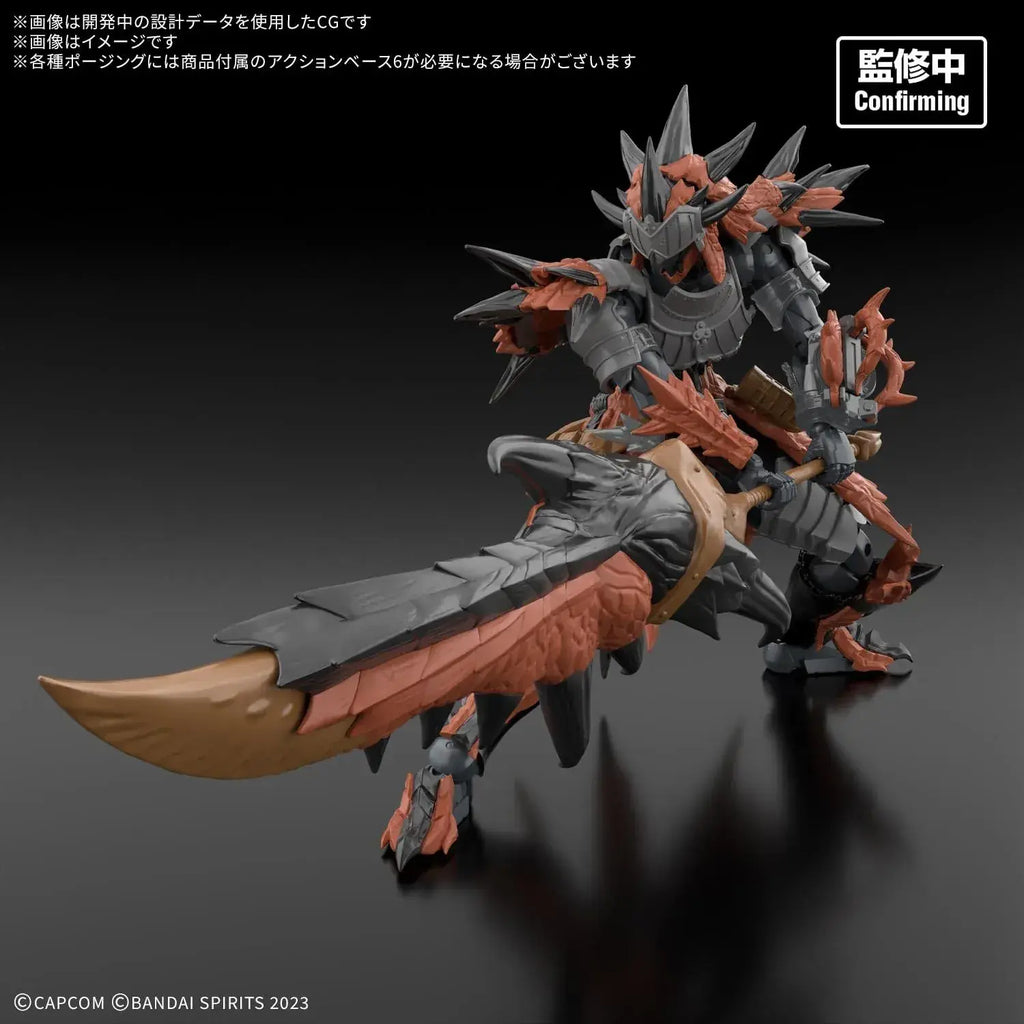 Bandai Spirits 30MF Rathalos Armor Figure Monster Hunter Wilds