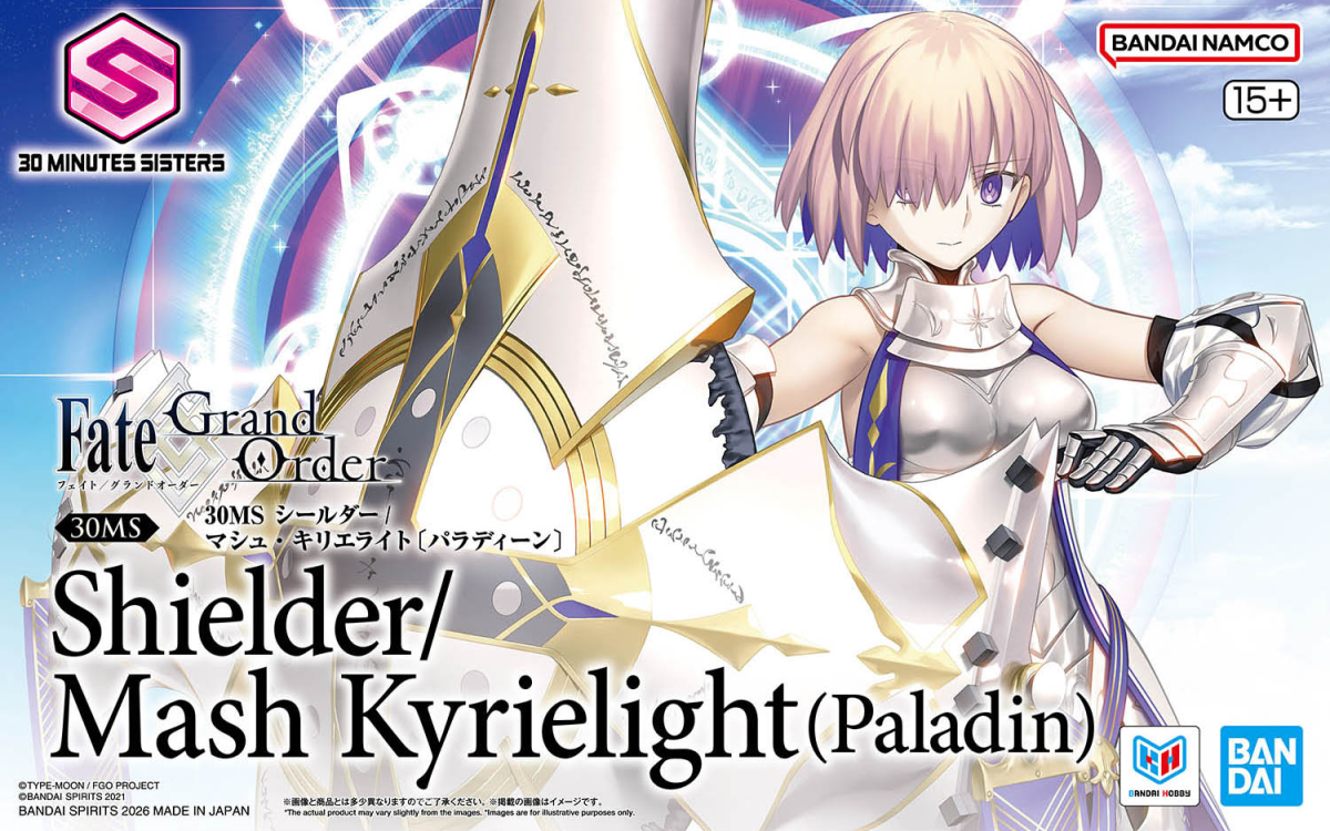 Bandai 30MS Fate/Grand Order Mash Kyrielight [Paladin] Model Kit
