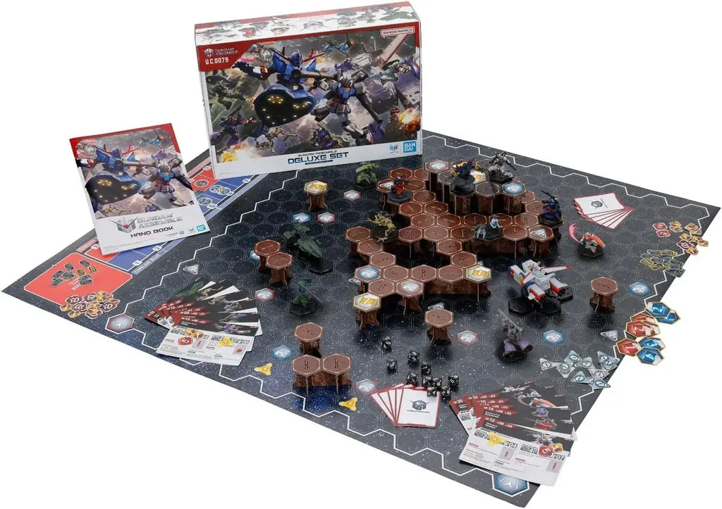 Bandai Spirits Gundam DX01 Deluxe Build Model Figure Set