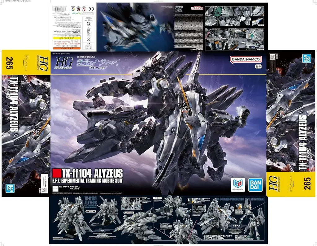 Bandai Spirits Mobile Suit Gundam HG 1/144 ALYZEUS Model Kit