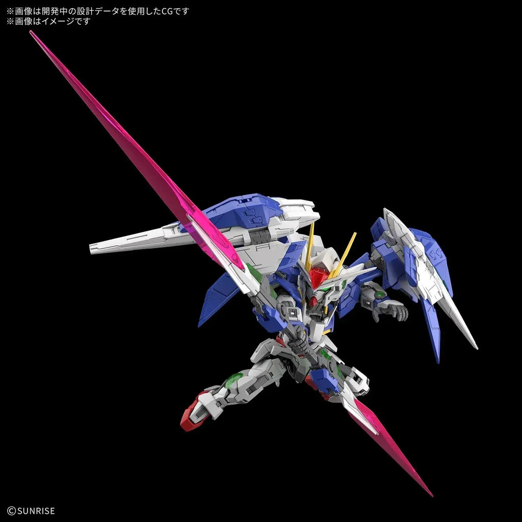 Bandai Spirits MGSD Gundam 00 Raiser Color Coded Kit, Disassembly