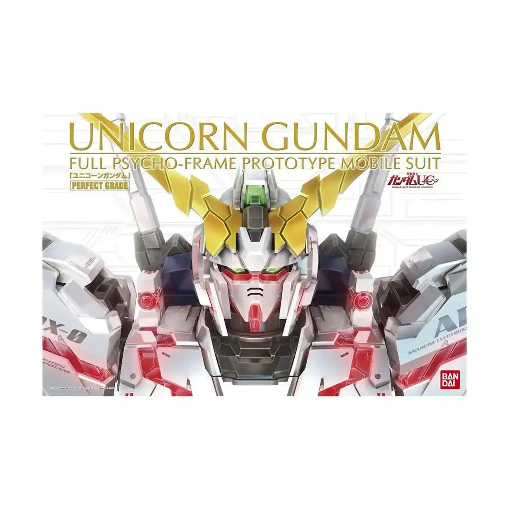 Bandai PG Mobile Suit Gundam Uc Perfect Grade Unicorn Model Kit Figure