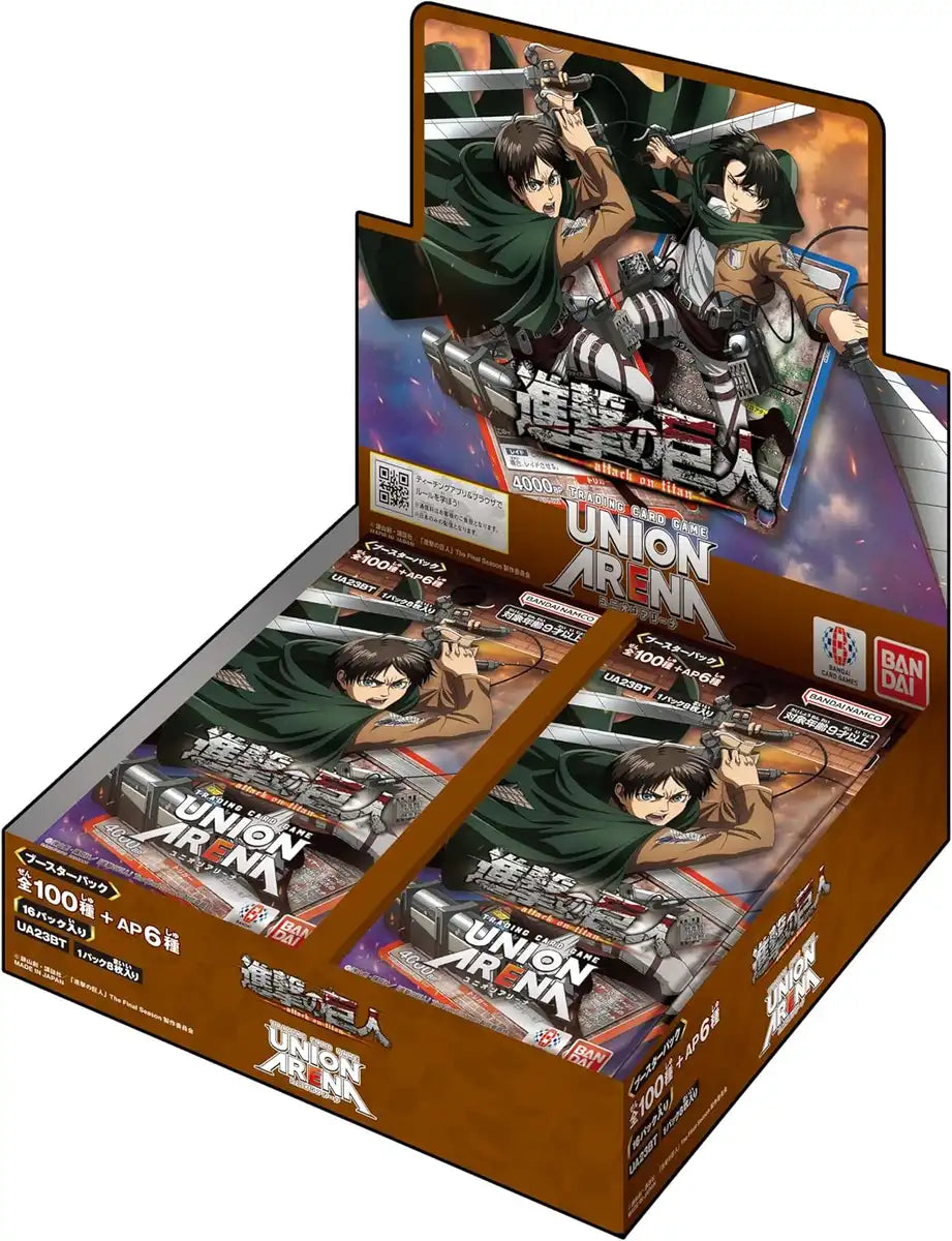 Herds Union Arena Starter Deck Attack On Titan Trading Card Game Ua23St