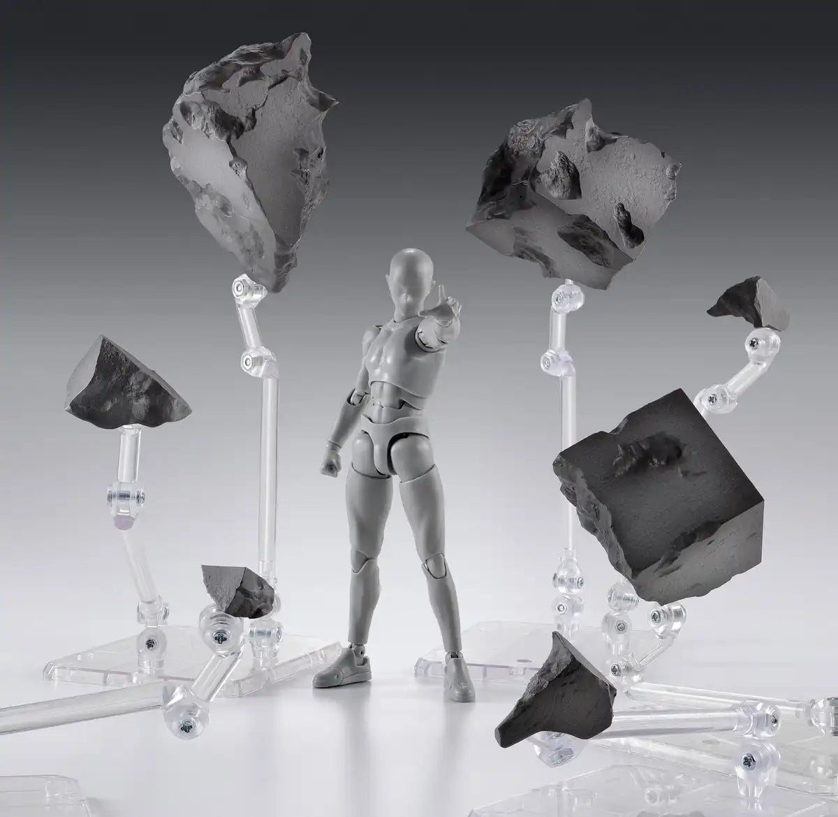 Tamashii Nations Tamashii Effect Concrete Crash 165mm ABS Painted Figure Parts