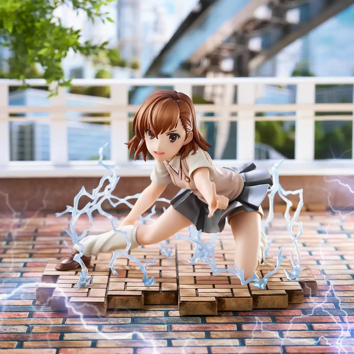 Union Creative A Certain Scientific Railgun T Mikoto Misaka Non-Scale Pvc Abs Painted Complete Figure