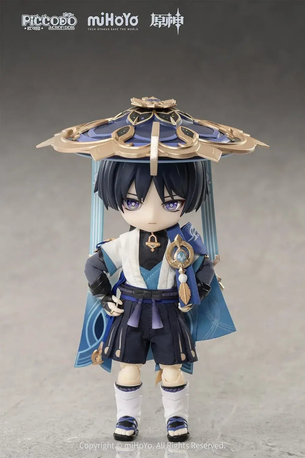 Genesis Genshin Impact Wanderer PVC Cloth Magnet Figure 6-inch