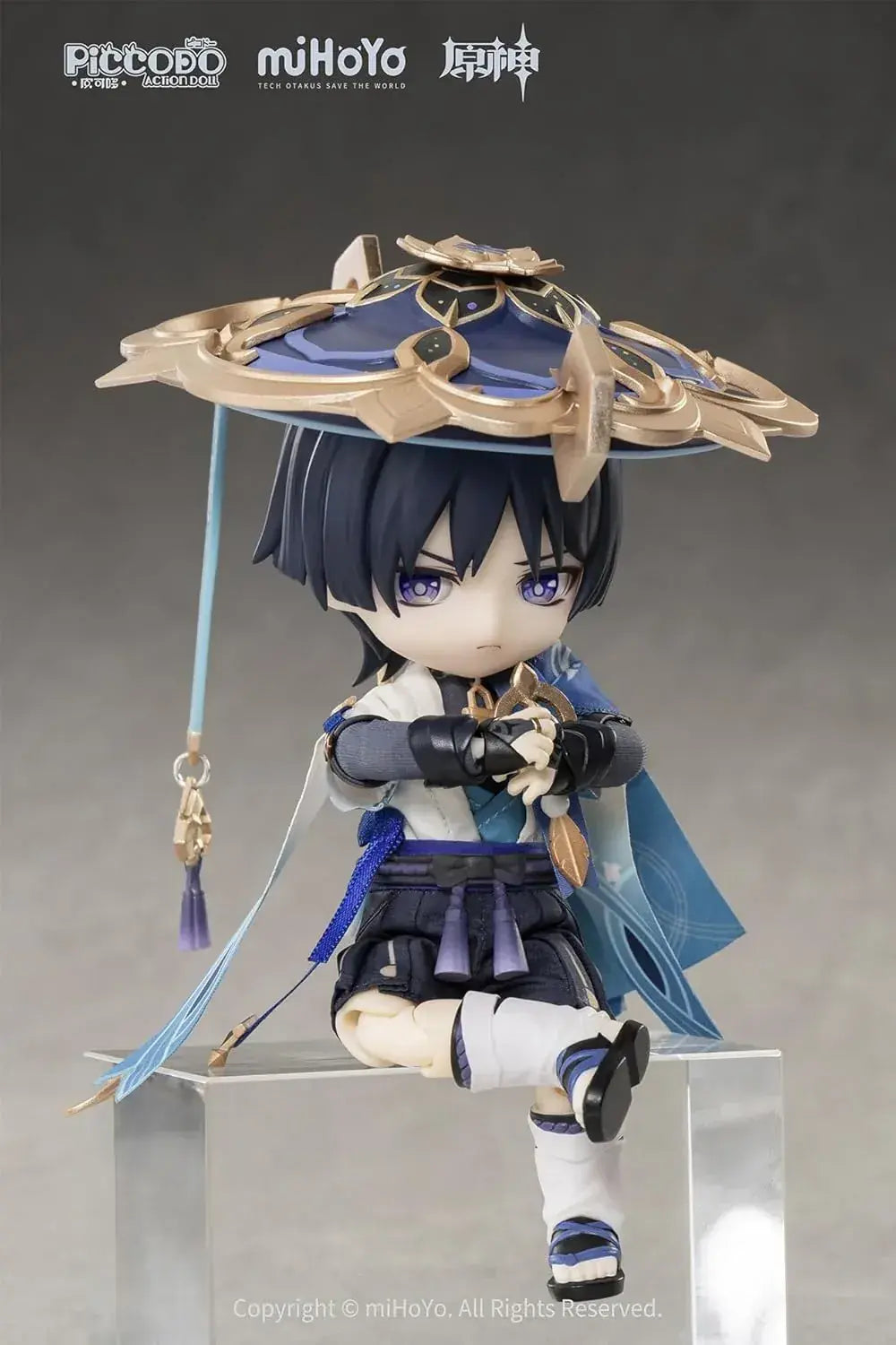 Genesis Genshin Impact Wanderer PVC Cloth Magnet Figure 6-inch