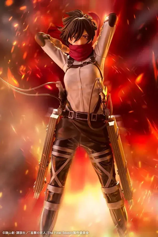 Kotobukiya Attack on Titan Mikasa Ackerman PVC Collectible Figure