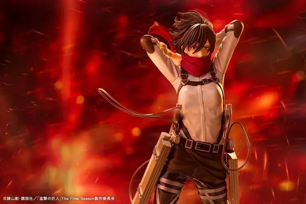 Kotobukiya Attack on Titan Mikasa Ackerman PVC Collectible Figure