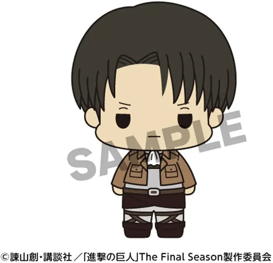 MegaHouse Chokorin Attack on Titan 6 Figures with Display Bases