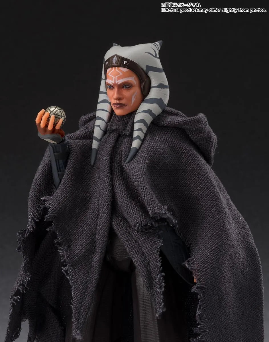 Tamashii Nations Asoka Tano Star Wars Action Figure PVC ABS