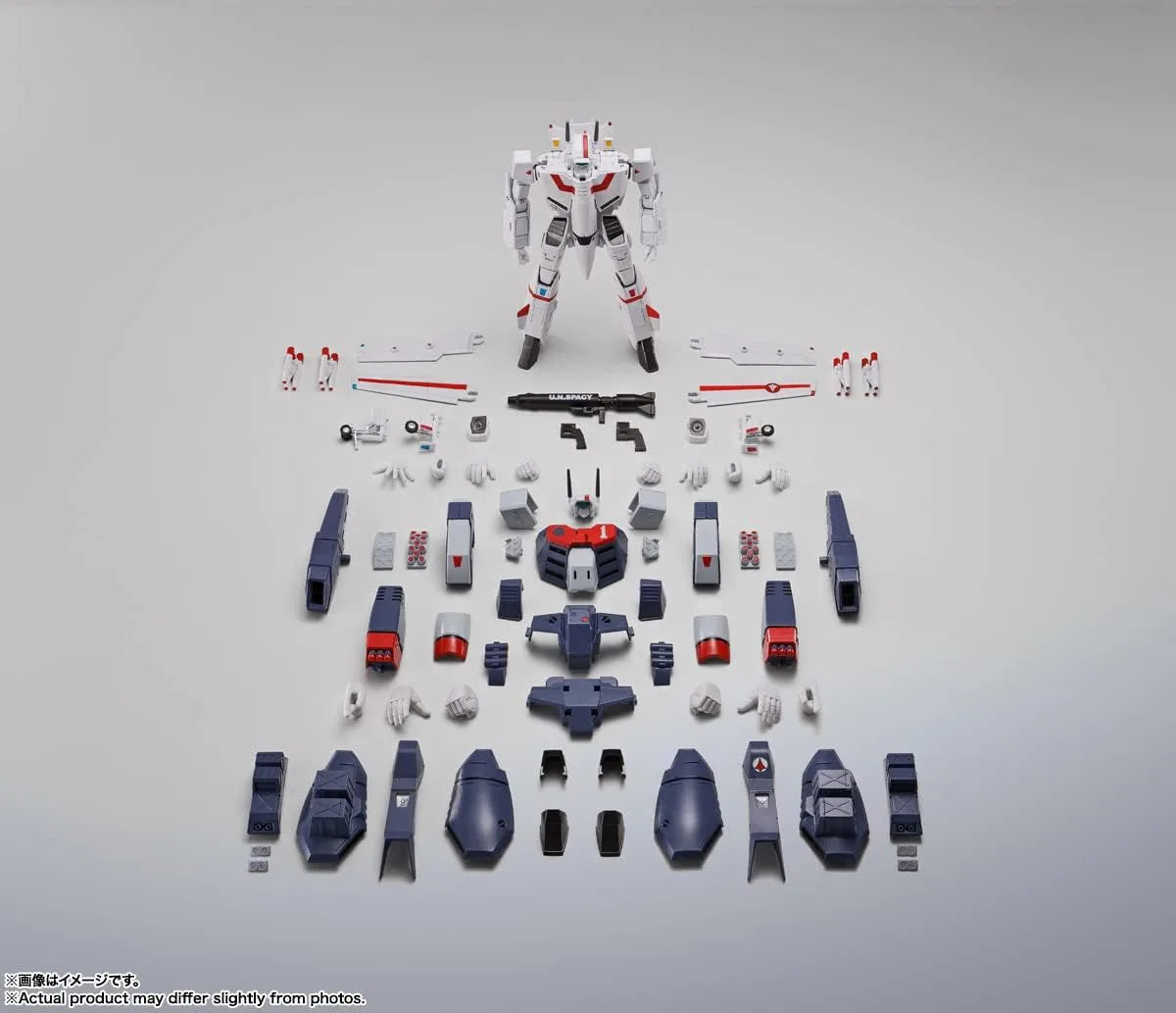 Tamashii Nations HI-METAL R Macross VF-1J Armored Valkyrie PVC Diecast