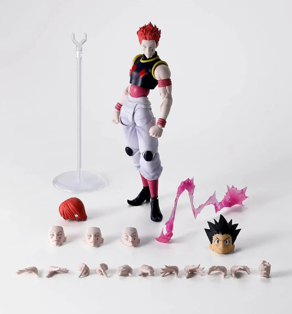 Tamashii Nations Hunter x Hunter Hisoka Collectible Figure 6.7-inch PVC