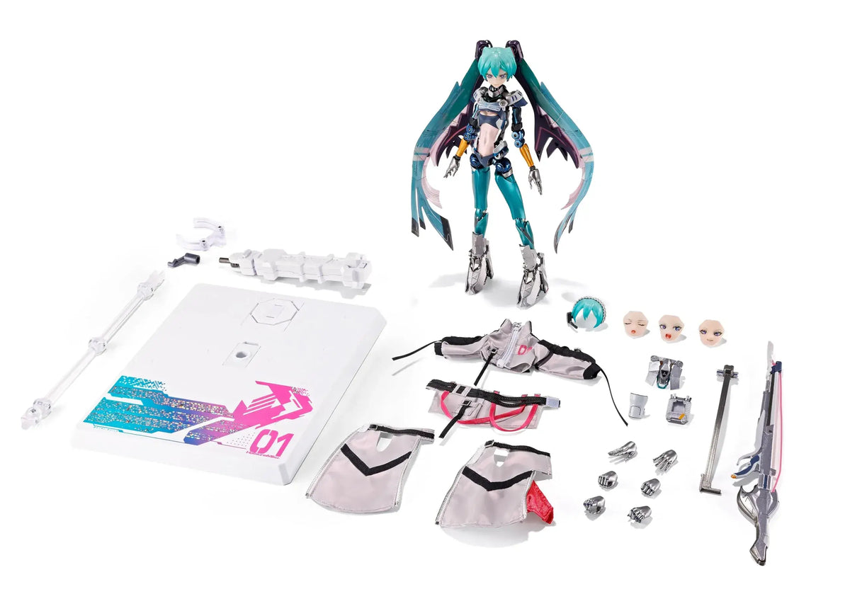 Tamashii Nations Metal Build Hatsune Miku 180mm Collectible Figure