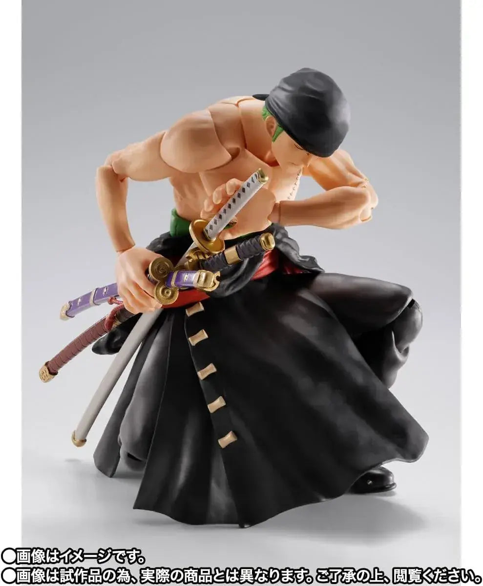 Tamashii Nations One Piece Zoro King of Hell Figure 5.9in