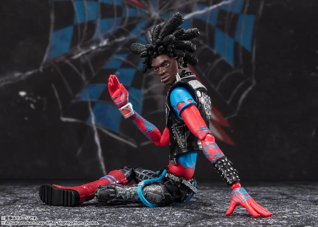 Tamashii Nations Spider-Punk Figure 6.9 Inch PVC ABS Pre-painted