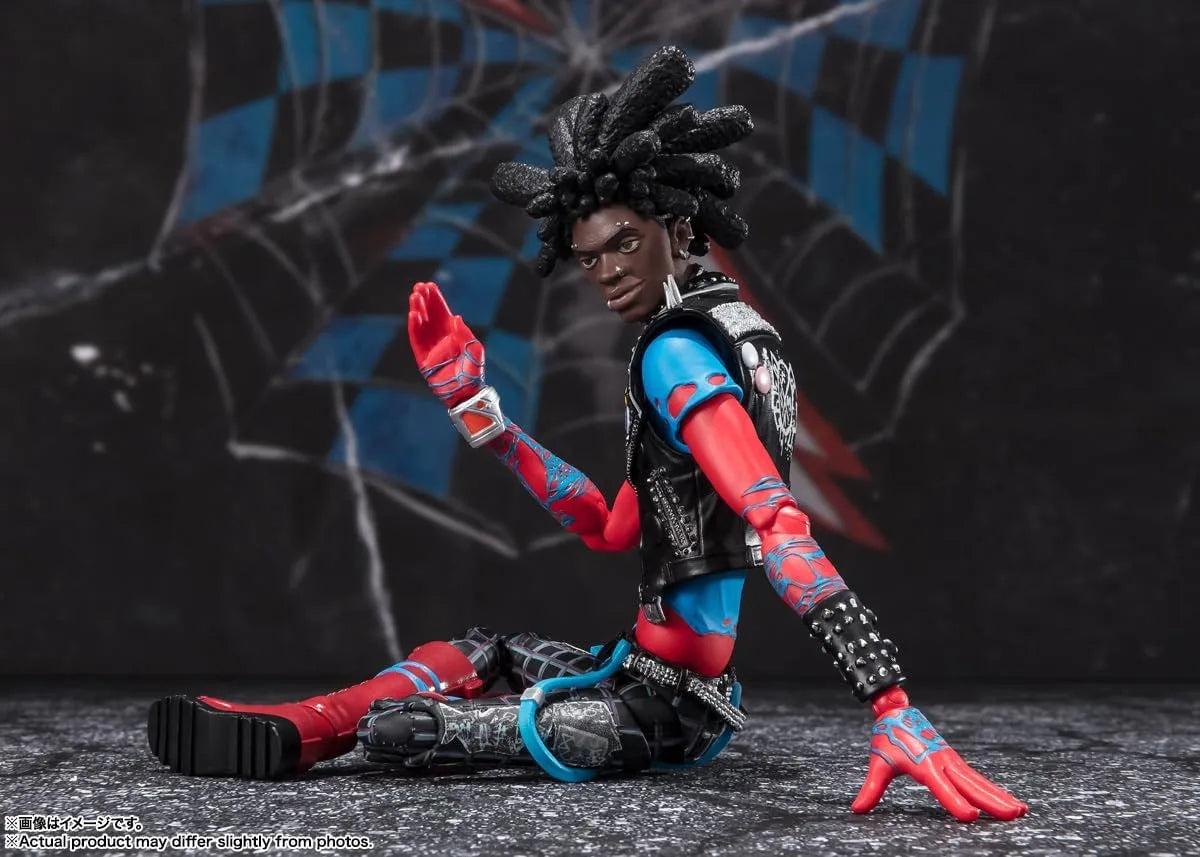 Tamashii Nations Spider-Punk Figure 6.9 Inch PVC ABS Pre-painted